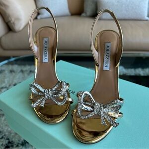 Aquazzura Babe Slingback Sandal 108 -  EU Size 38 (US 8)